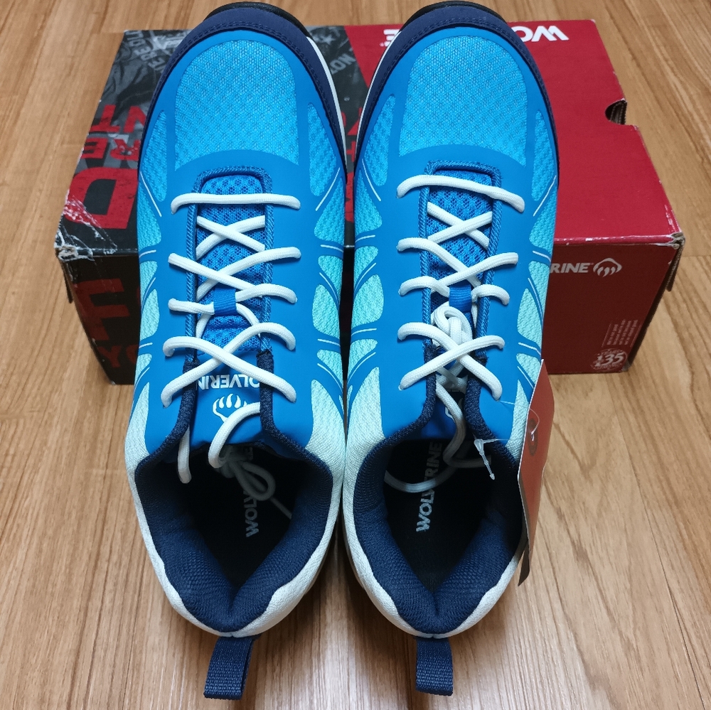 Wolverine Men’s Blue Athletic Work Sneakers - Picture 7 of 7